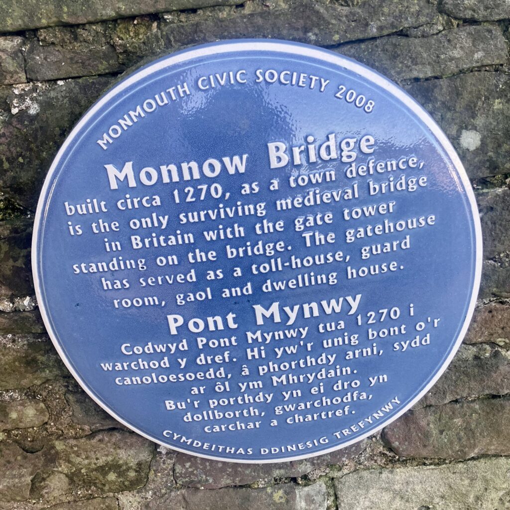 Mighty Move UK - Monow Bridge Blue Plack 