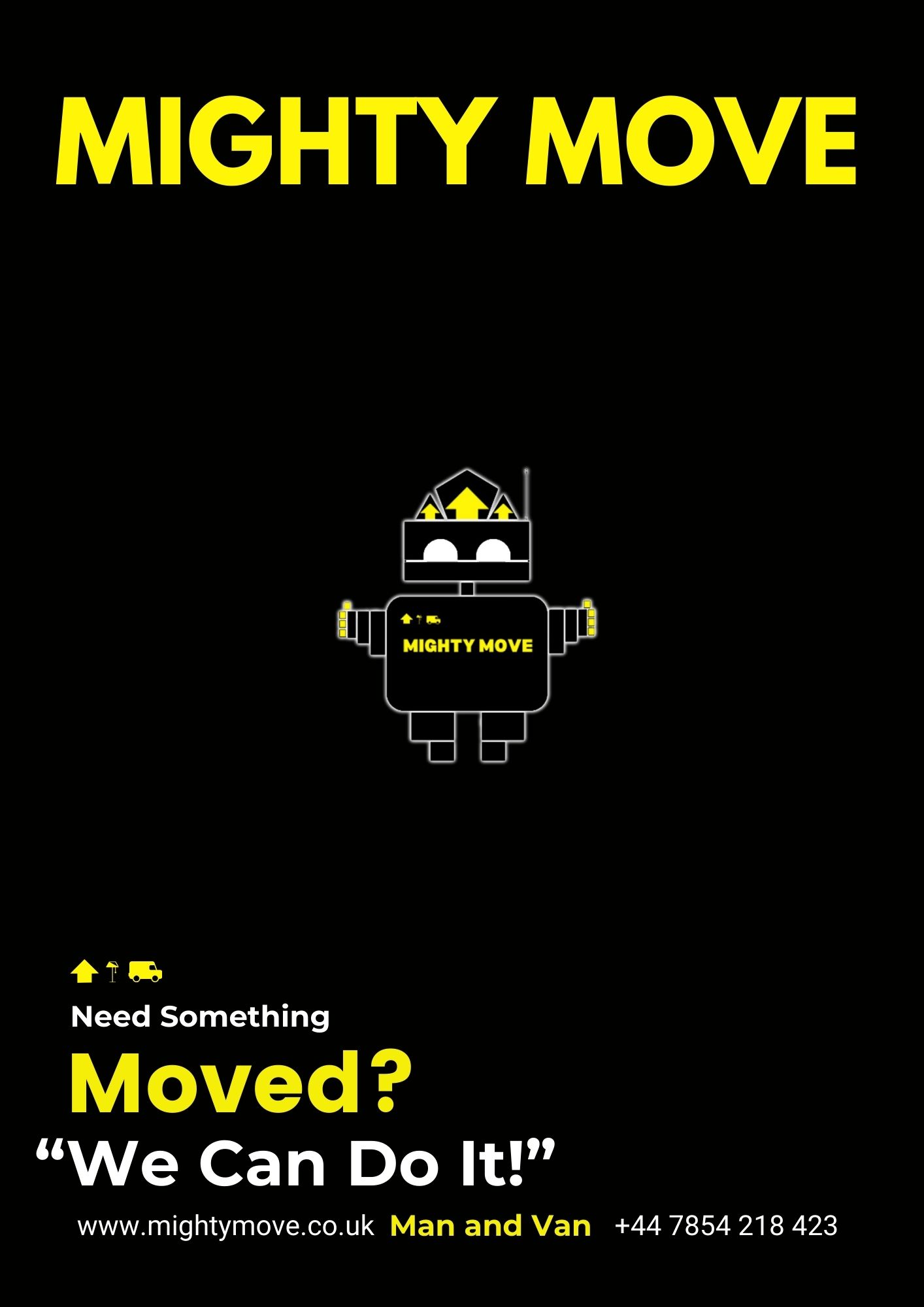 Mighty Move Removal Company Monmouthshire Monmouth Chepstow Usk Newpoet Cardiff Man and Van 