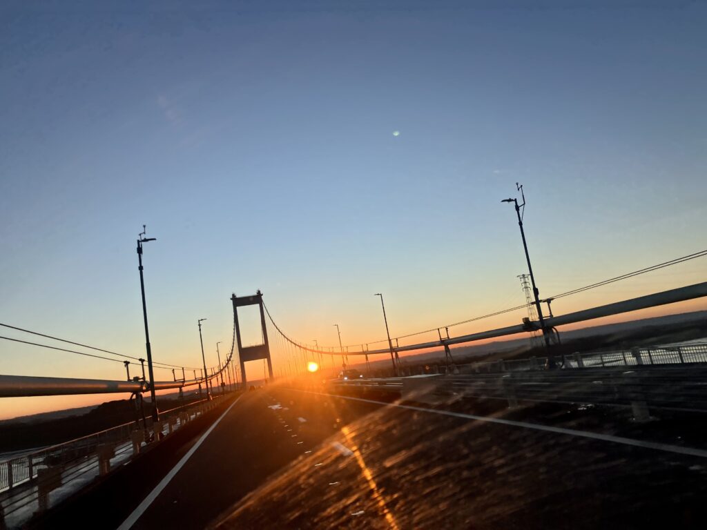 Mighty Move - Removals House Clearance Severn Bridge Early Morning - Removals Monmouthshire