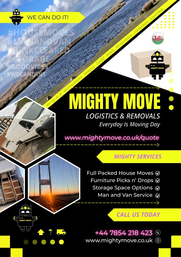 Mighty Move UK - House Move Service - Removals UK - Man and Van Wales - 